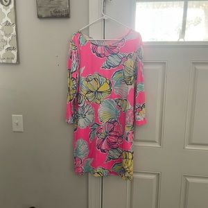 Lilly Pulitzer XL Dress. Like New. Classic Pattern.